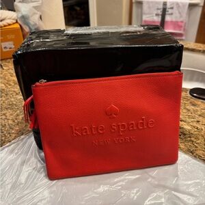 NWOT Kate Spade Red Pouch